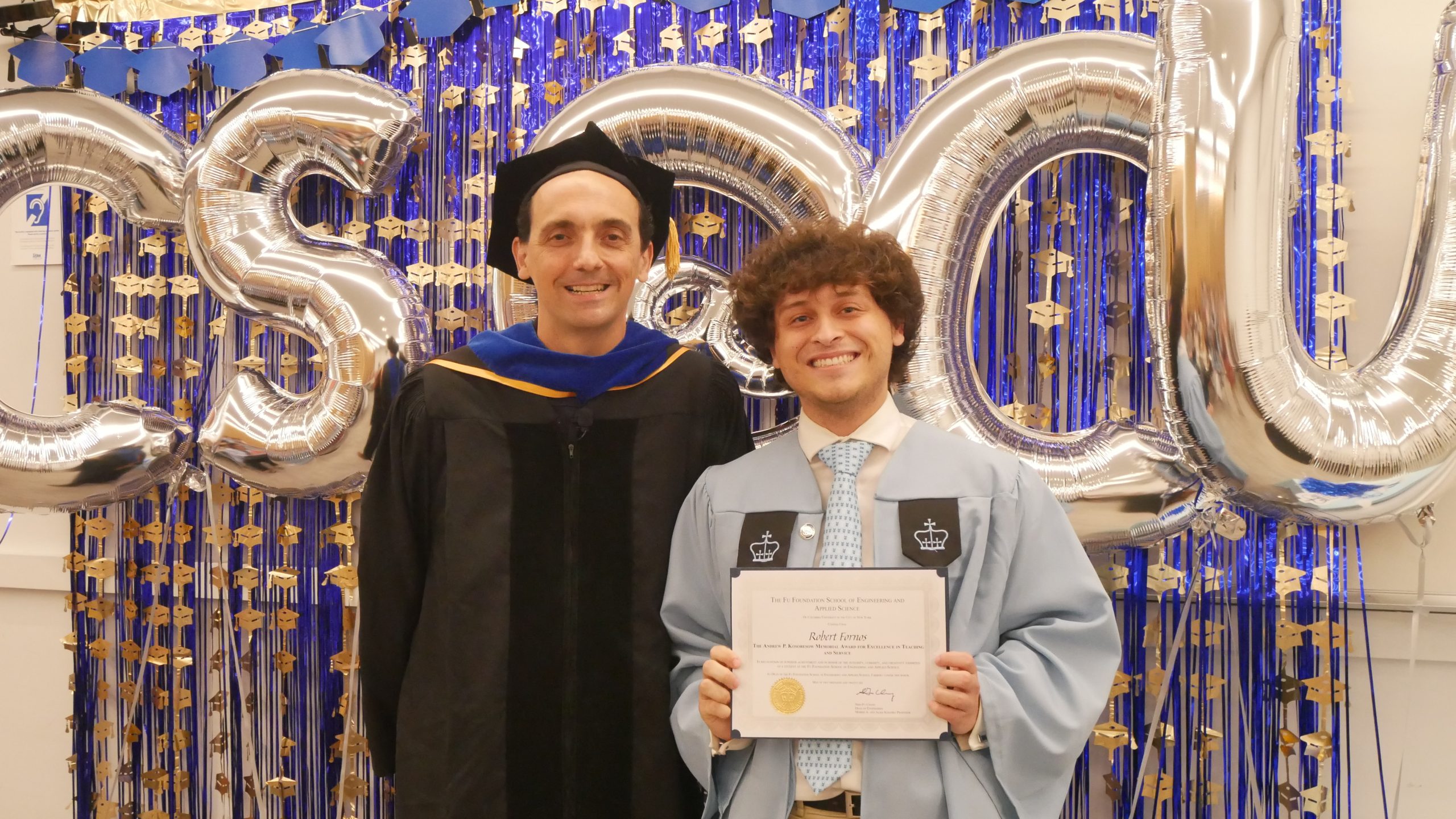 2026 awards 16 Luca Carloni and Robert Fornos Luca Carloni and Robert Fornos