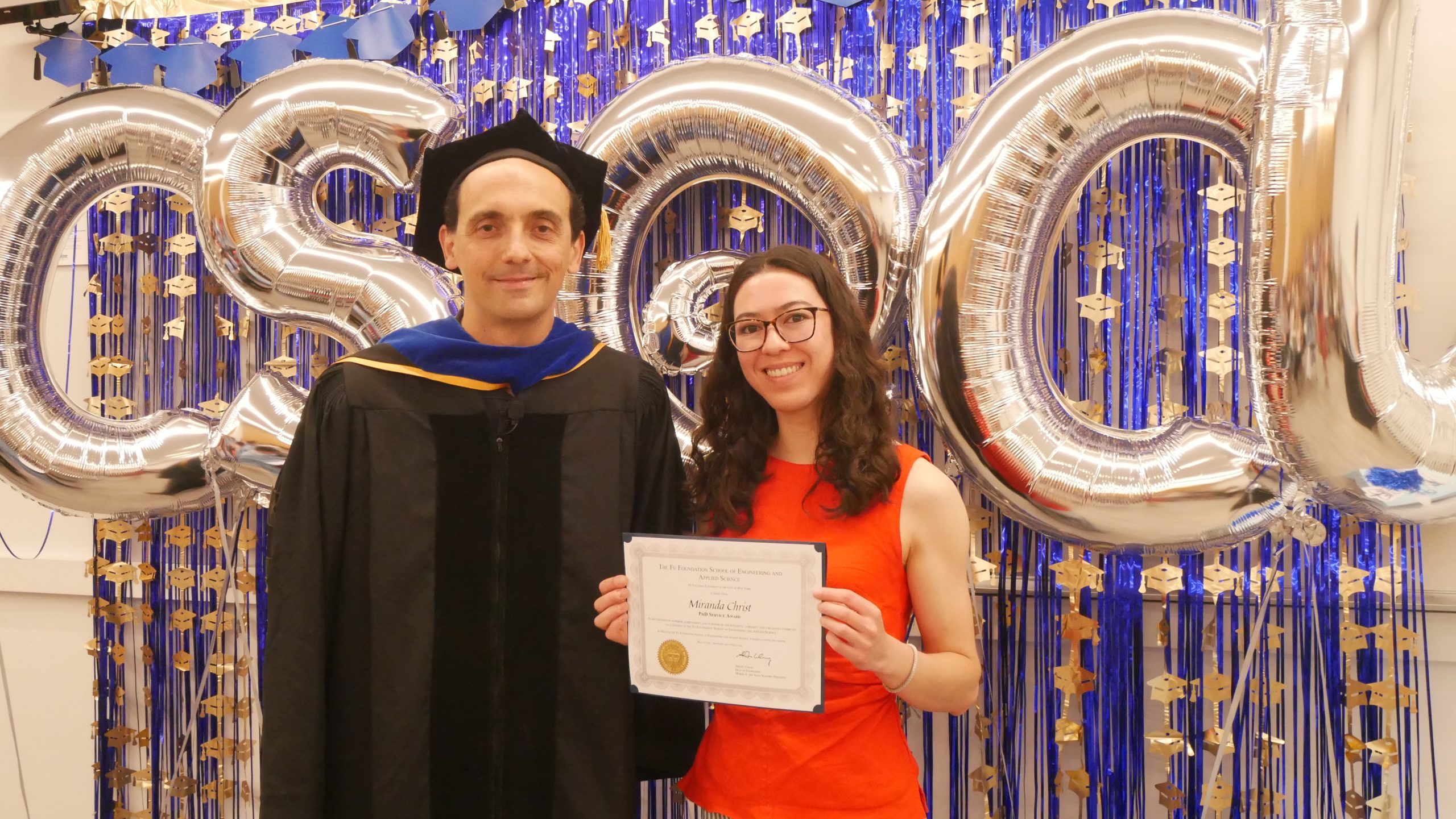 2026 awards 23 Luca Carloni and Miranda Christ Luca Carloni and Miranda Christ