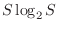 $S \log_2 S$